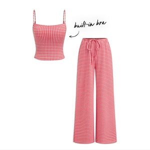 Cider Gingham Set